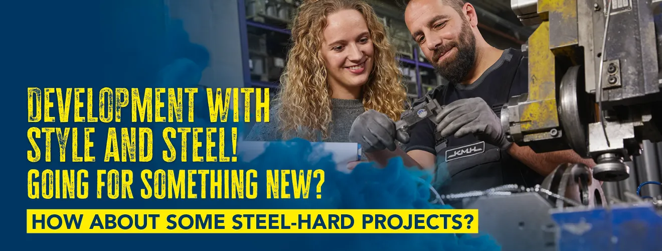 Development with style and steel! Going for something new? How about some steel-hard projects?